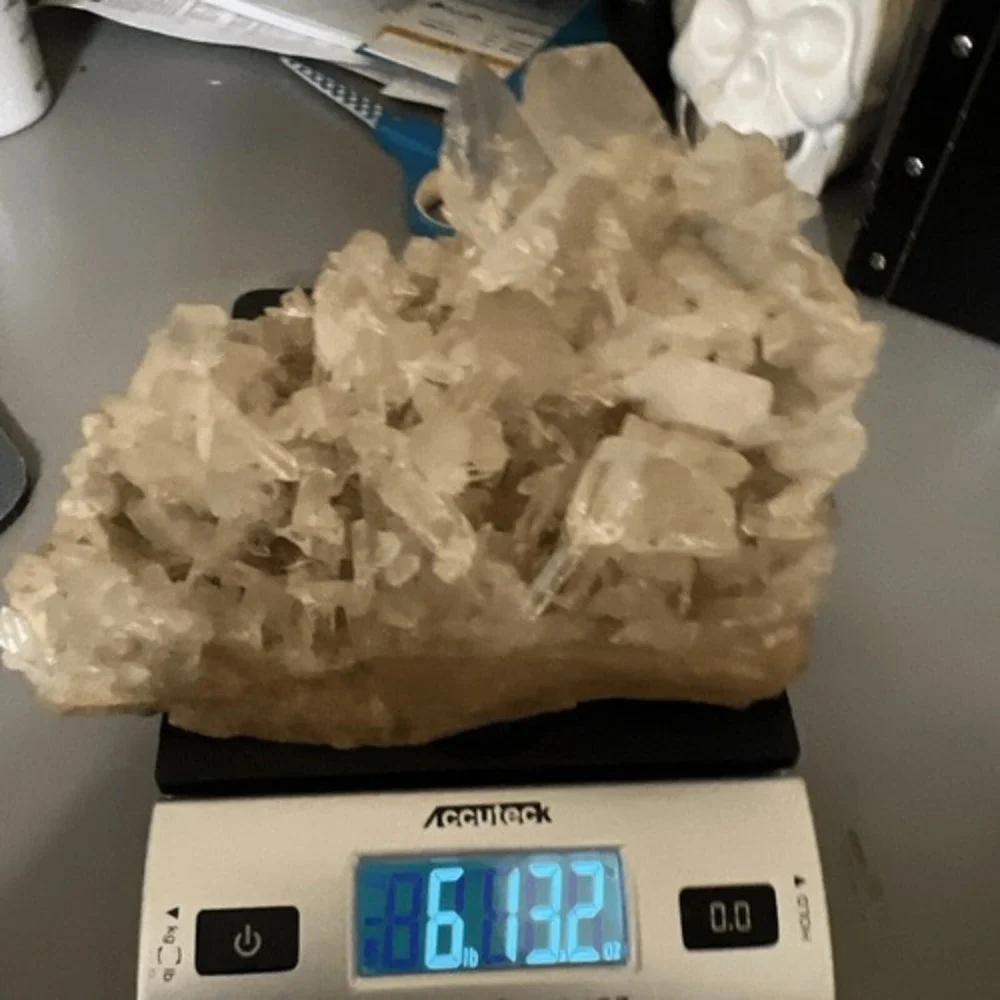 Six Plus Pound Many Points Quartz on Matrix Museum Quality Cabinet Specimen